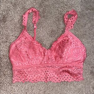 Pink bralette!
